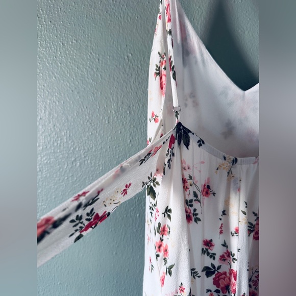 REFORMATION Dietrich Flourish Midi Coquette Slip Dress Spring Bridesmaid size 8 - Picture 15 of 16